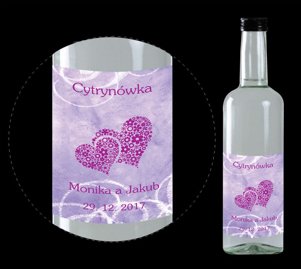 Etykieta na butelkę nr. 19