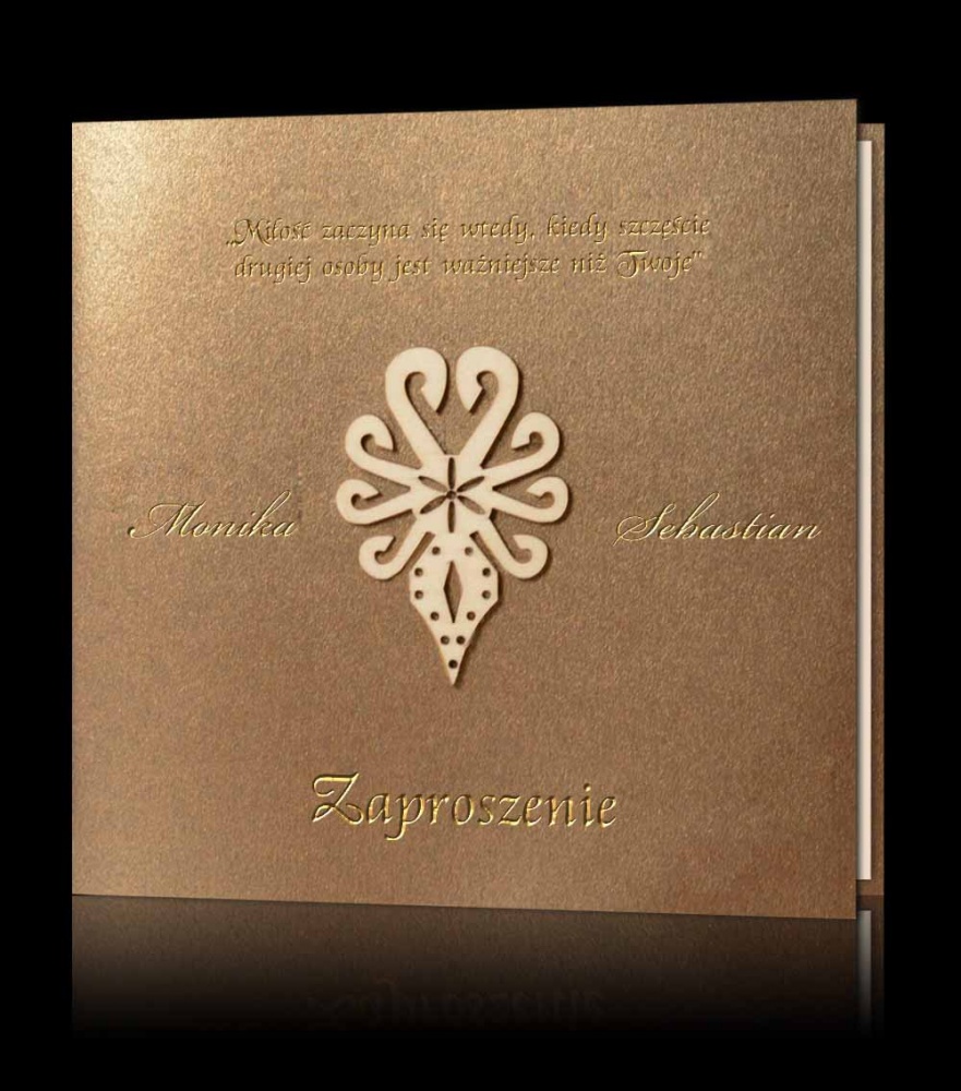 Zaproszenia ślubne C 9104