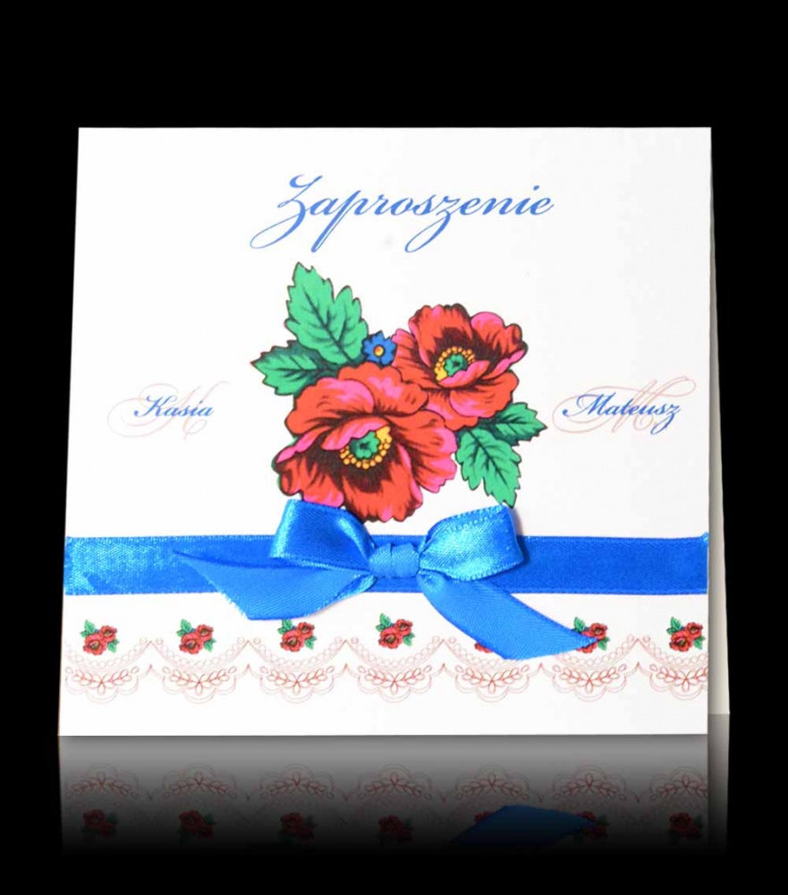 Zaproszenia ślubne  C 9108