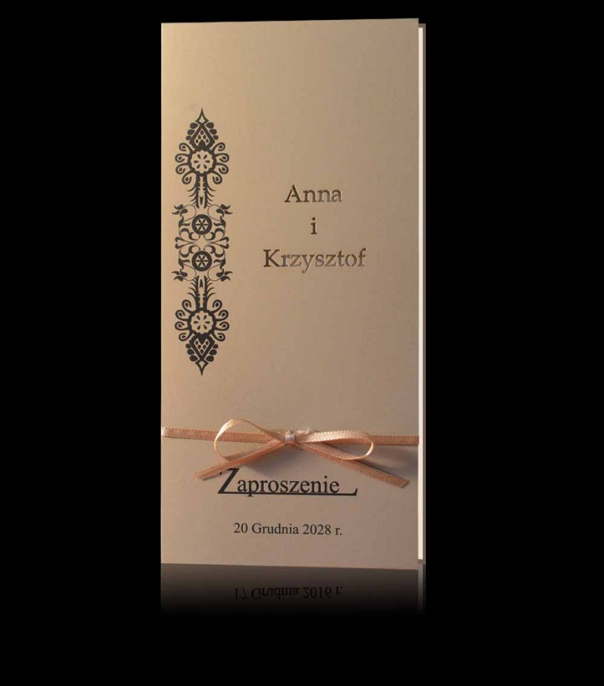 Zaproszenia ślubne  D 9206