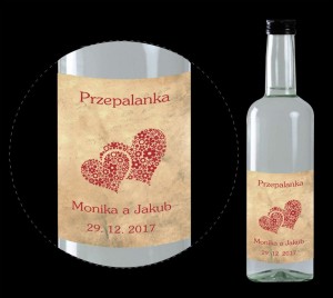 Etykieta na butelkę nr. 20