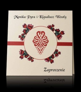 Zaproszenia ślubne  S 9202